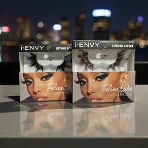 I Envy Feline Vibes Cat Fox Eye Look Style IFV05 2 Sets New In Box